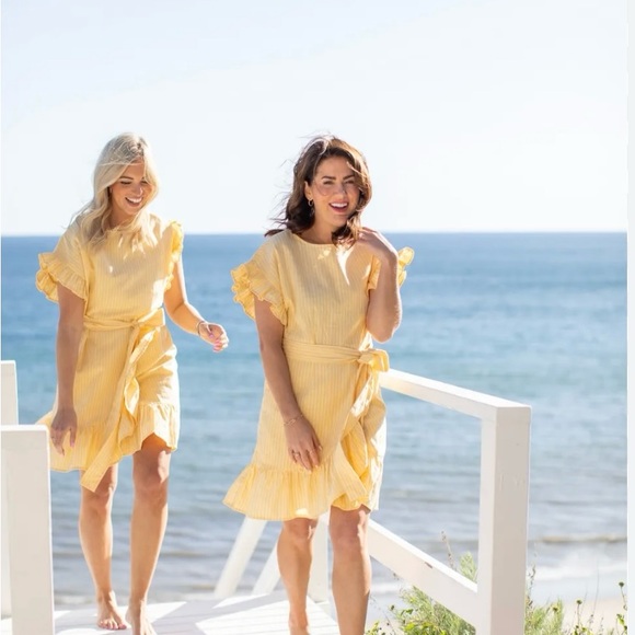 Jillian Harris/Joe Fresh Sunshine Ruffle Dress - Picture 2 of 3